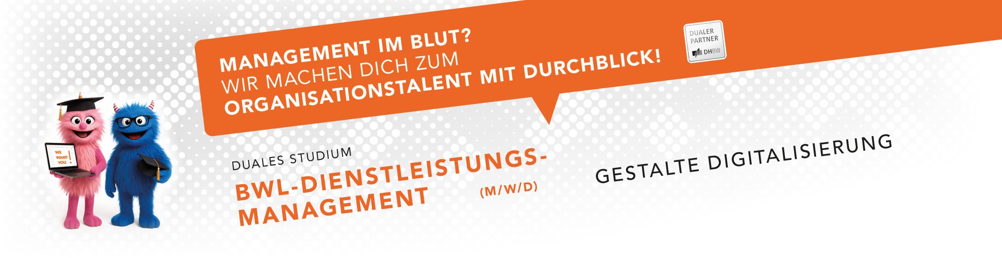 Stellenausschreibung Duales Studium